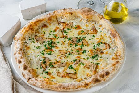 Белые грибы с трюфелем 