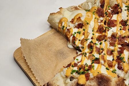 Пиццета Панчетта-горгонзола