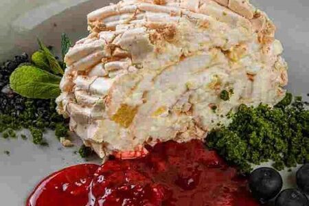 Меренговый рулет