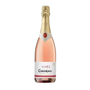 Игристое розовое безалкогольное вино Codorniu Zero Rose Alcohol Free Испания