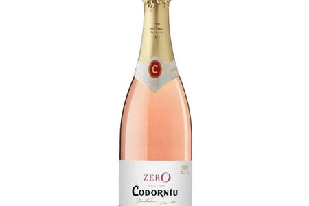 Игристое розовое безалкогольное вино Codorniu Zero Rose Alcohol Free Испания