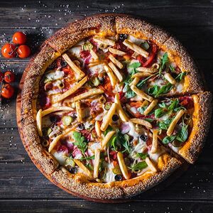  Пицца с мясной начинкой