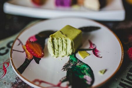 Сырок фисташковый в глазури