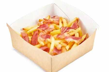 Картофель соломка с беконом