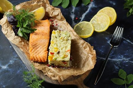 Стейк из семги