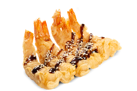 Креветки в темпуре 6шт