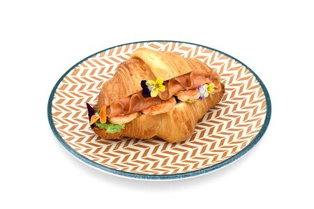 Креветки и семга 