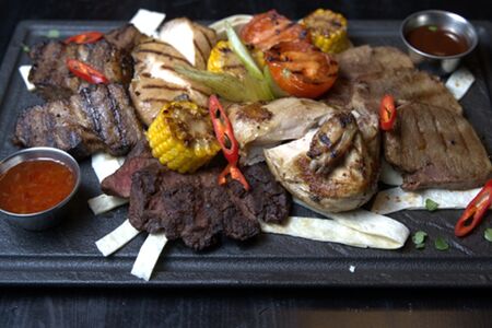 Гриль на компанию