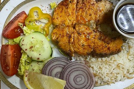 Стейк из семги