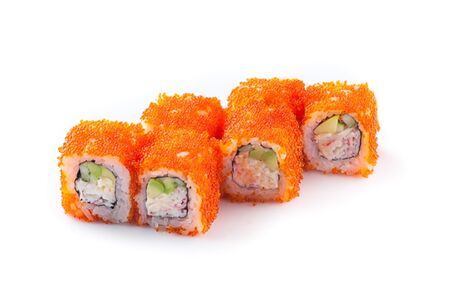 Ролл Калифорния с камчатским крабом