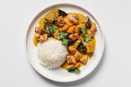 Карри по-тайски с курицей