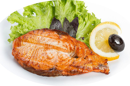 Сёмга на мангале