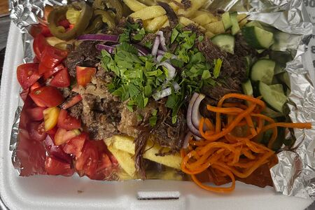 Фри-бокс с говядиной