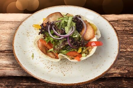 Салат Теплый огонек