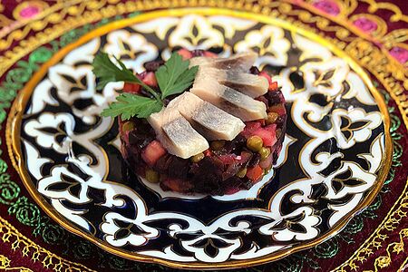 Винегрет с сельдью