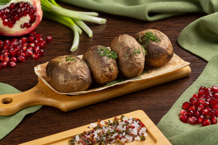 Картофель на мангале