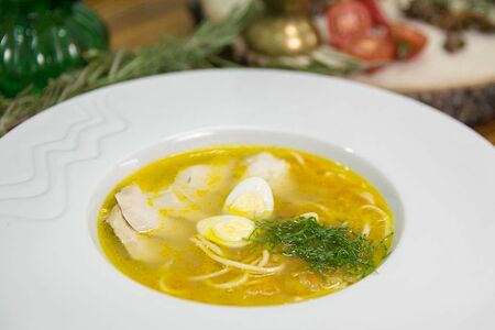 Суп-лапша из курицы