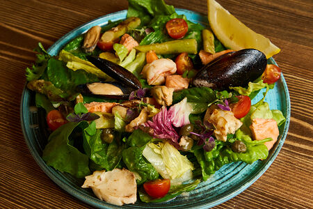 С морепродуктами