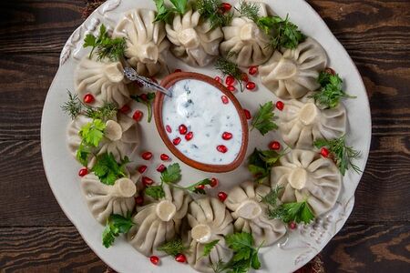 Хинкали с телятиной