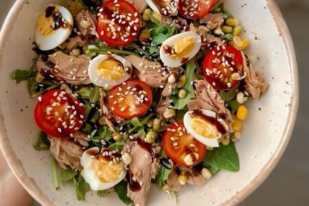 Сытный салат 