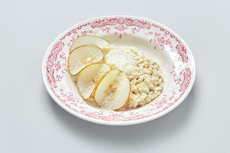 Ризотто 4 сыра с грушей