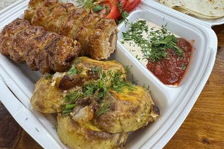 Комплексный обед от шефа с люля из говядины