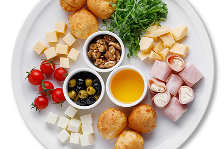 Тарелка к вину