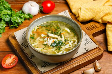 Куриная лапша