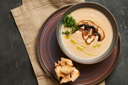 Грибной крем-суп 