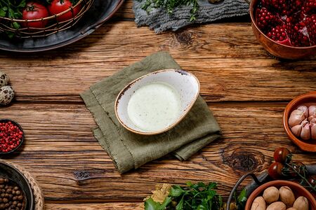 Соус Сметанно-чесночный