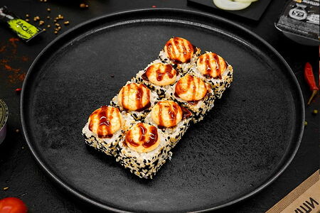 Запеченный с кальмаром