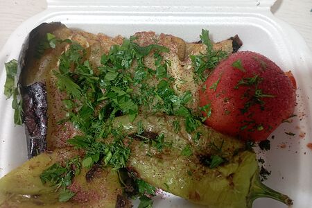 Овощи на мангале