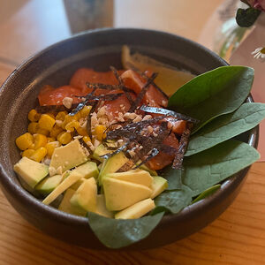 Поке с сёмгой