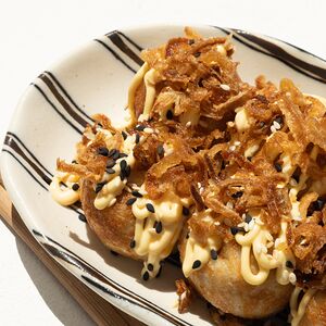 Такояки со снежным крабом Чизи