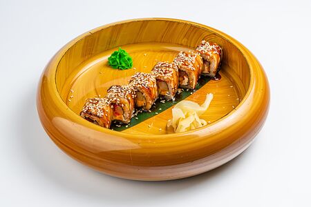 Ролл с гребешком