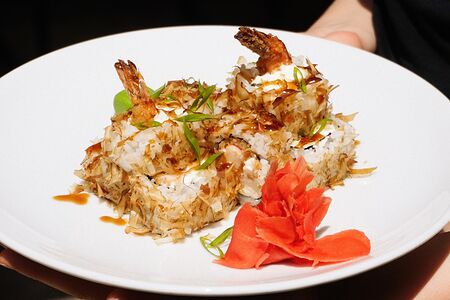 Ролл эби темпура