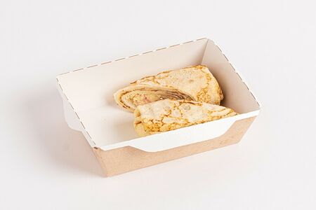 Блин с ветчиной и сыром