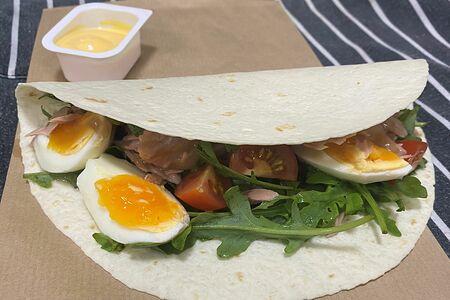 Кесадилья с тунцом