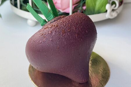 Муссовое пирожное Свекла