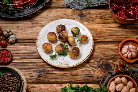 Картофель на мангале