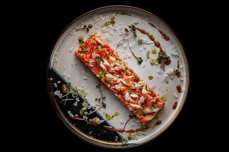 Салат с крабом