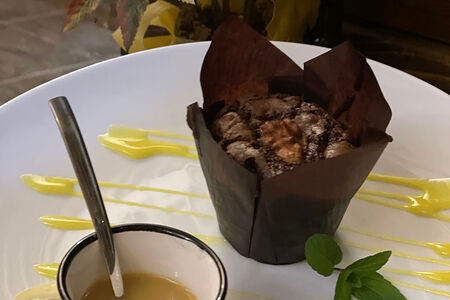 Брауни-чизкейк