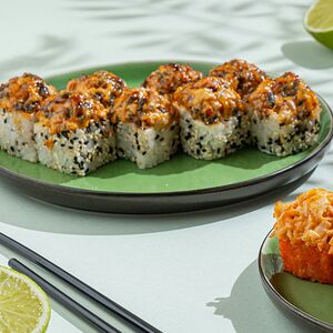 Запечённый ролл с угрем