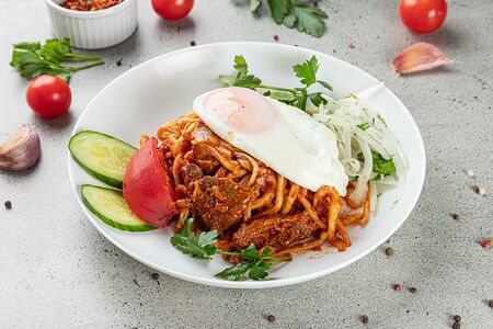 Лагман жареный