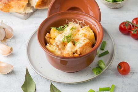 Жаркое с курицей