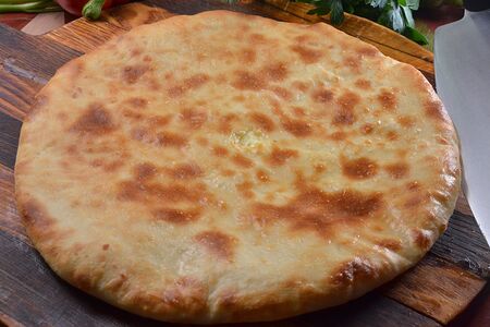 Лобиани с рачинской ветчиной 