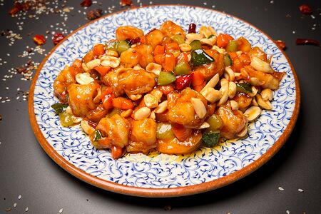 Креветки Кунг Пао