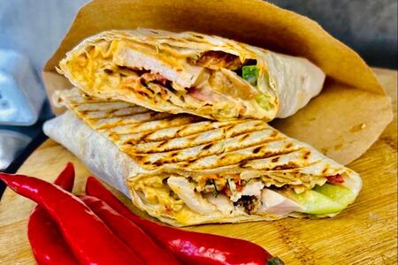 Шаурма с мексиканским соусом 