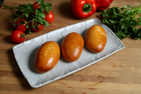 Пирожок с картошкой и грибами 75 гр