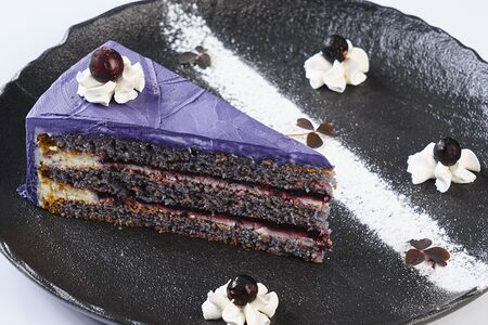 Лавандовый торт